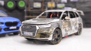 Реставрация модели авто Audi Q7 \\ Крутые идеи для подростков!