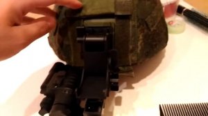 Катодовкий монокуляр МНВ-с на шлем 6Б47 без напилинга с Rhino II & J-arm