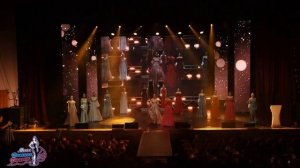 Дефиле в вечерних платьях. Конкурс красоты "Мисс Восток России 2023"