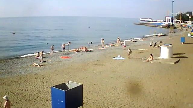 Вебкамера "Центральный пляж". Запись 16.06.2016 08:00:02 смотреть онлайн