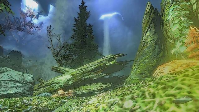 Kyne's Forest, fantasy Music & Ambience [ Skyrim Ambience ] смотреть онлайн