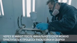 Жидкая резина для авто - покраска, полный процесс