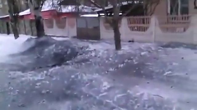 Донецк снаряд попал в дом ул Буслаева 13 Киевский район 31 января 2017 смотреть онлайн