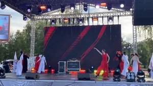 Открытие концерта на День металлурга! Ансамбль «Вдохновение»