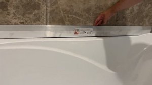 Идеальная укладка керамогранита на неровный борт ванны