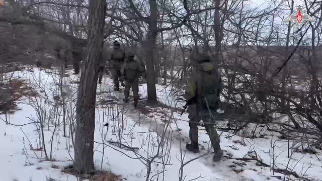 Боевая работа подразделения ВДВ России