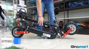 Электросамокат Currus M10 краткий обзор Girosmart курус м10 2019 2020 кроссовый электросамокат