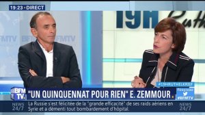 Eric Zemmour invité de Ruth Elkrief : "la laïcité est incompatible avec l'islam"