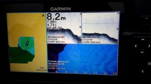 Эхолот  Учусь читать данные  Боковой луч  Изучаю рельеф дна