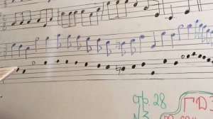 ГДЗ по Сольфеджио Калинина 4 класс стр.28 №3