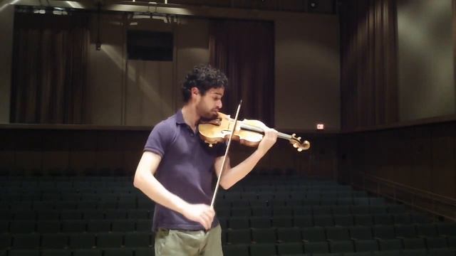 Eugene Ysaye - Sonata No.2 for solo violin op.27 I. Obsession