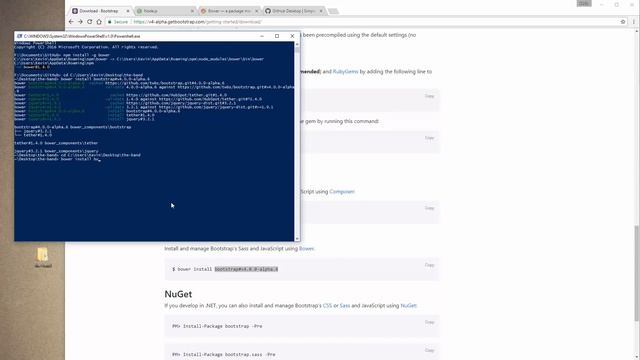 Build a website with Bootstrap 4 - Part 1: The setup смотреть онлайн