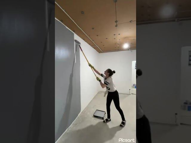 Малярные работы, Шпатлёвка, Поклейка флизелина, Покраска, Выполнена колоссальная работа!
