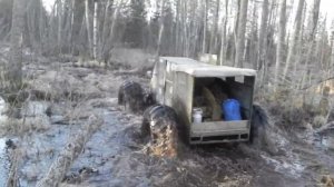 Вездеход на нивовских мостах