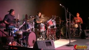 James Ross @ Damarius Hicks, Rob Woodie, Thomas Paden - "3 Drummers Getting It In" - Jross-tv