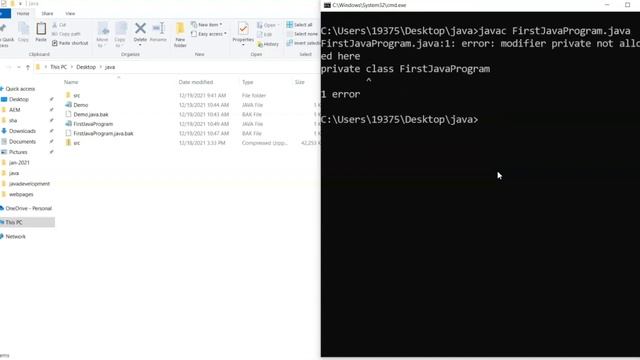 Learn Java First Program/ How to write Java Program in Editplus