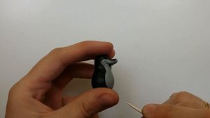 Мастер-класс: Чехословатский  крот из полимерной глины FIMO kids/ Krtek - polymer clay tutorial