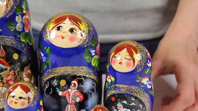 Авторская матрёшка - Троечка | Матрешка Тройка смотреть онлайн