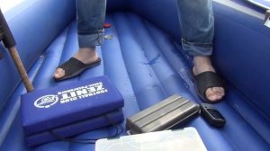 рыбалка на лодке с надувным дном