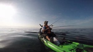 Pesca en Kayak y su buena música ( LIKER 4.3 CON LOS CHANGOS )