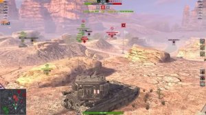 Бабаха с 200IQ Устроила ФУГАСНУЮ ЗАСАДУ! FV215b 183 wot blitz