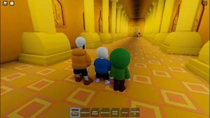 Roblox Bad Time Trio Sans vs Chara