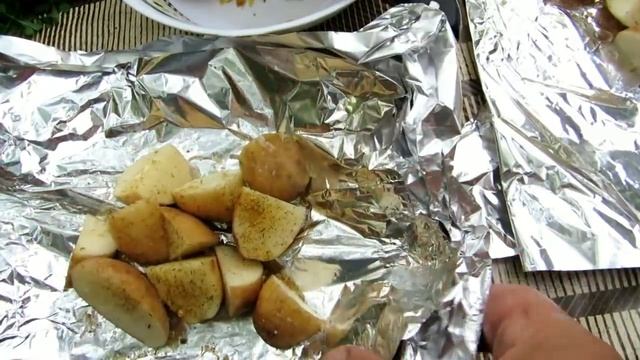 Скумбрия Фаршированная приготовлена на мангале ( Grilling Stuffed Macherel) смотреть онлайн