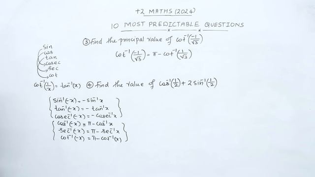 Plus Two | Maths | Public Exam | Chapter 1-4 | 25' Marks Sure | Must Watch 🔥 💯👆