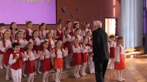 Средний хор Дрейлинга А.И. "Нотный бал" Поющее детство 5 Краснодар 2016