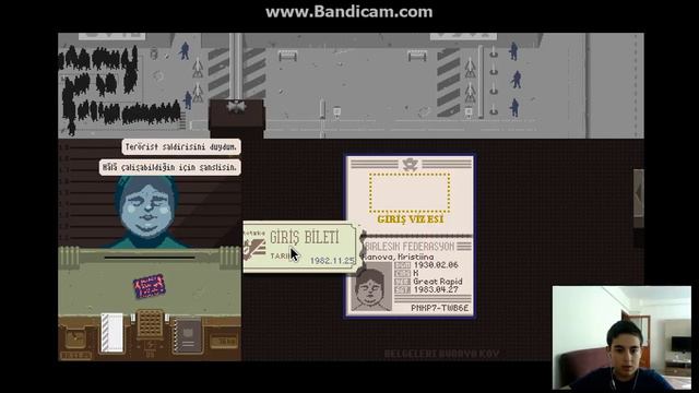 PapersPlease #1 Arstotzkacı Amca смотреть онлайн