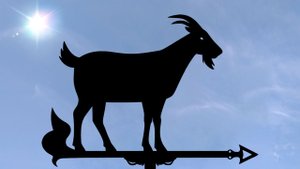 Флюгер "Коза"