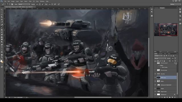 CADIA STANDS | Cadian Shock Troops Painting Timelapse | Sped up x32 смотреть онлайн