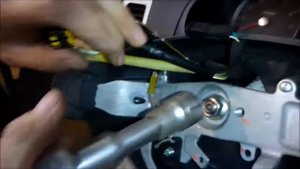 Как снять руль и AirBag на Suzuki Liana, Aerio