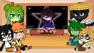 Kung Fu Panda React To Afton Family Memes II Fnaf II Gacha Club II Naomi Official xD