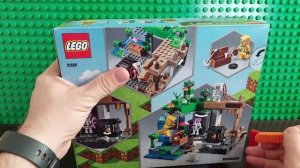 LEGO Minecraft Unbox The Skeleton Dungeon 21189 Cave Explorer, 3 Skeletons and a Spawner!