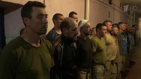 Сдавшиеся в плен у Горского украинские боевики дают показания народной милиции ЛНР