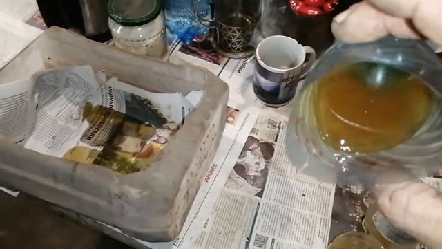 моторное масло в морозилке