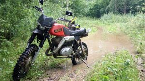 Иж Планета 5 сломалась во время покатушек