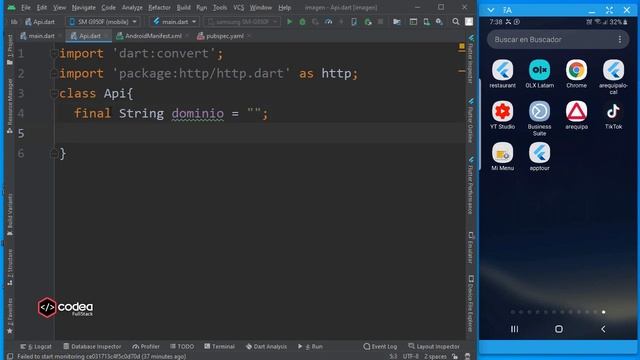 Subir una imagen con Flutter enviando al servidor Web con Laravel смотреть онлайн