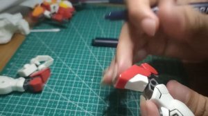 Custom Build Gunpla | HGAC 1/144 XXXG-01H Gundam Heavyarms (Basic Panel Lining W/ Marker)