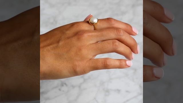 A simply stunning classic and timeless pearl ring смотреть онлайн