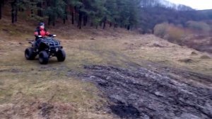 Top Best Тест-драйв квадроцикла Hummer-250сс