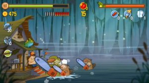 САМЫЕ ЗАБАВНЫЕ МОМЕНТЫ В СВАМП АТАК/FUNNY MOMENTS IN SWAMP ATTACK/МОБИЛЬНЫЕ ИГРЫ/ИГРЫ НА ТЕЛЕФОН