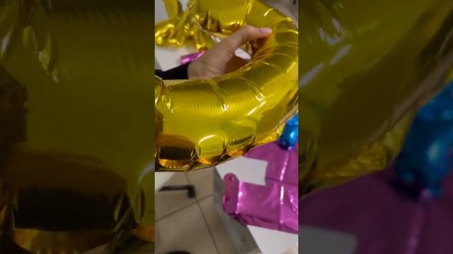 Как надуть фольгированные шарики из Фикс Прайс с Днём Рождения ?!