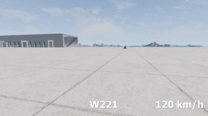 MERCEDES S-Class evolution in BeamNG.drive ? 120 km/h ? Wall CRASH test comparison