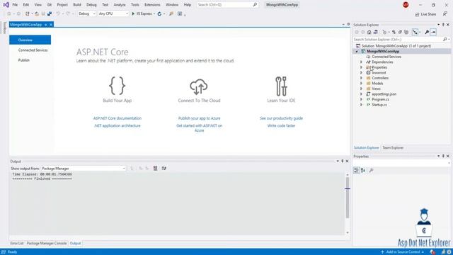 Getting Started Asp.Net Core 5 MVC | MongoDB CRUD Operation | .NET 5