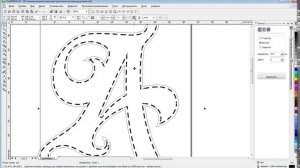 Создание пунктирной линии в CorelDraw