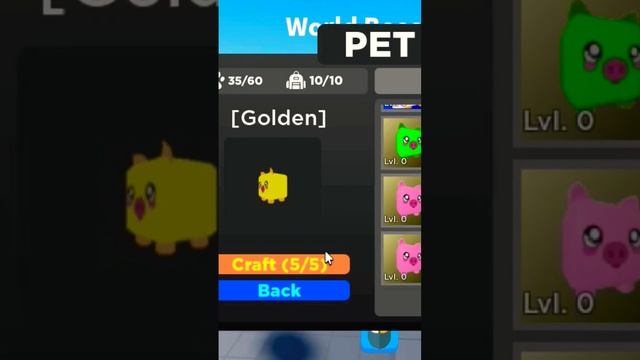 КАК крафтить петов в симулятор клика #RobloxStudio #roblox #robloxstudio #роблокс #bass #games смотреть онлайн