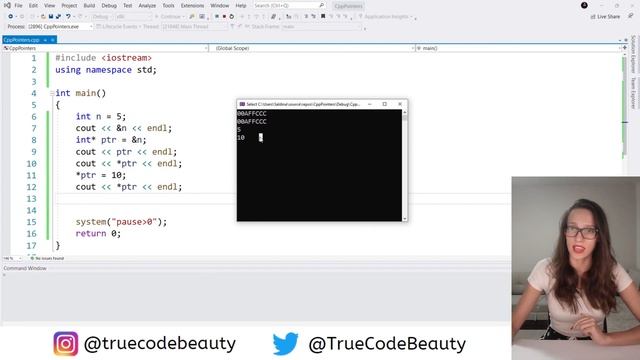 C++ POINTERS (2020) - Introduction to C++ pointers (for beginners) PROGRAMMING TUTORIAL