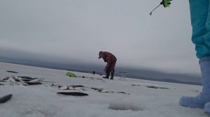 Сахалин  Рыбалка 15 апреля  часть 2
